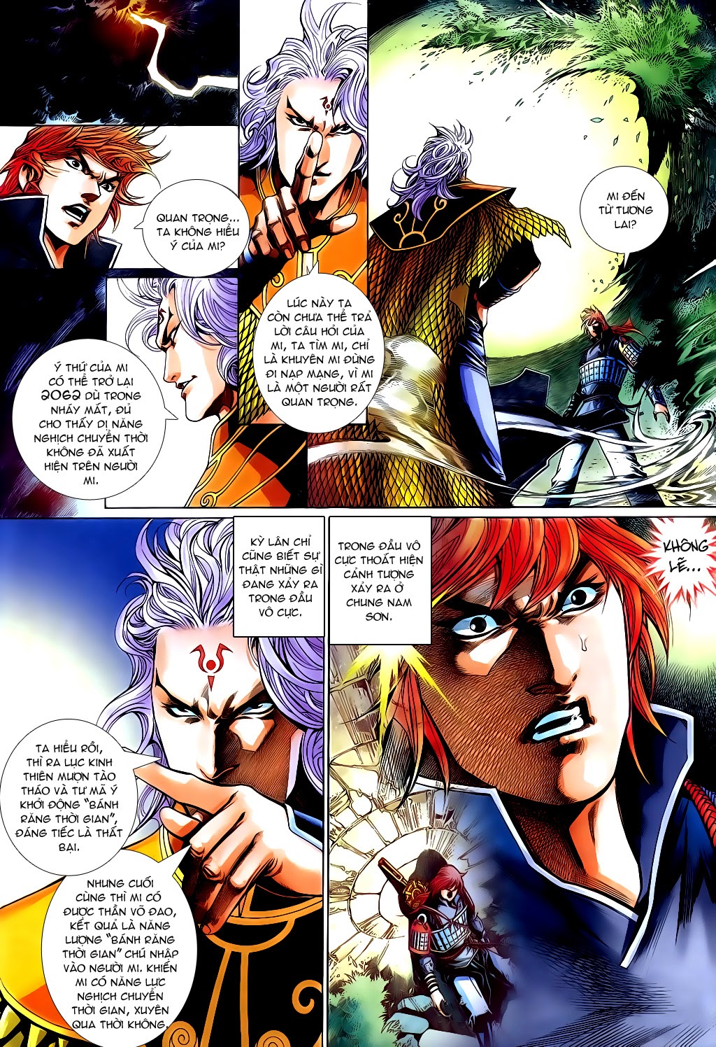 Phong Vân Tân Tác Thần Võ Ký Chap 21 - Next Chap 22