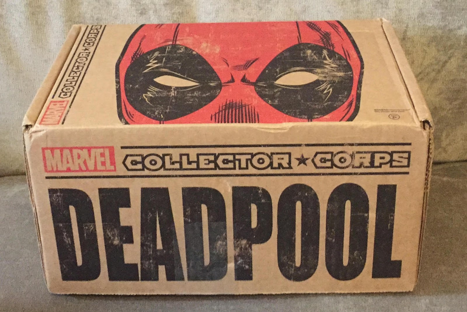 Funko Marvel Collector Corps DEADPOOL Subscription Box Contents Revealed