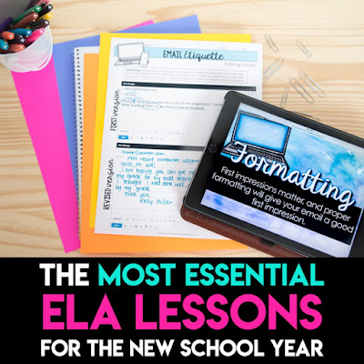 The Most Essential ELA Lessons for the New School Year