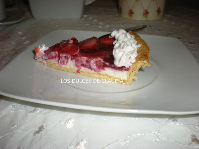 tarta de fresas