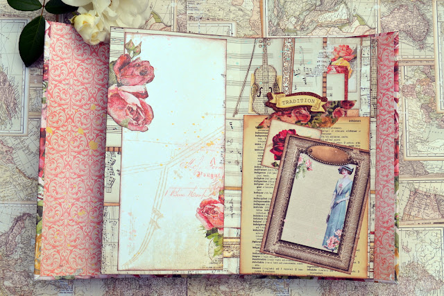 The BoBunny Blog: Family Heirlooms Mini Album with Denise