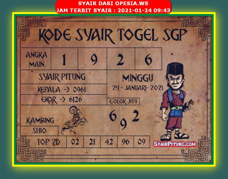 PREDIKSI singapura