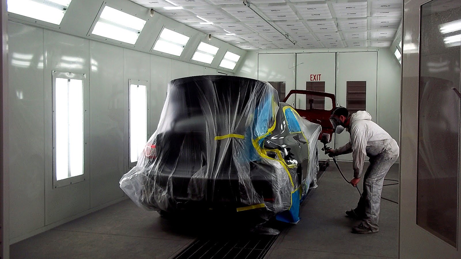 Body Shop Paint Booth Paint Choices