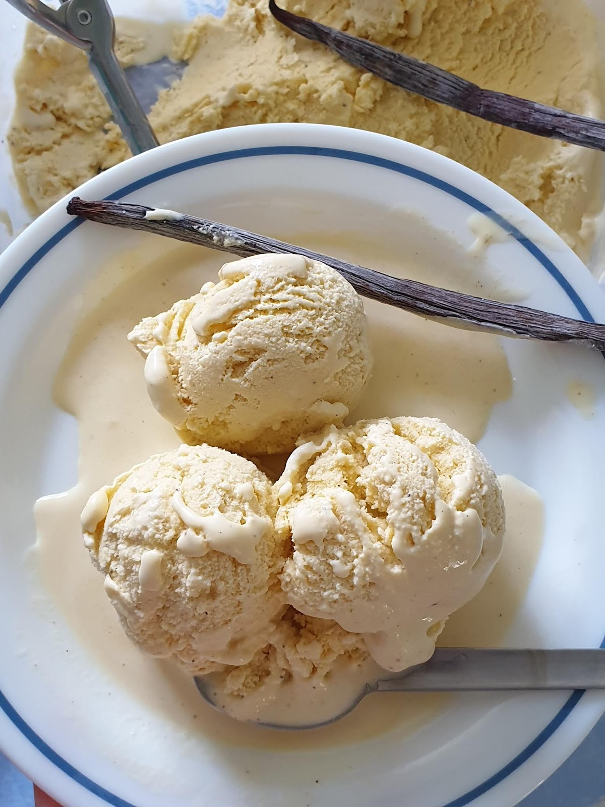 FloViCook Crème glacée à la vanille; Glace vanille