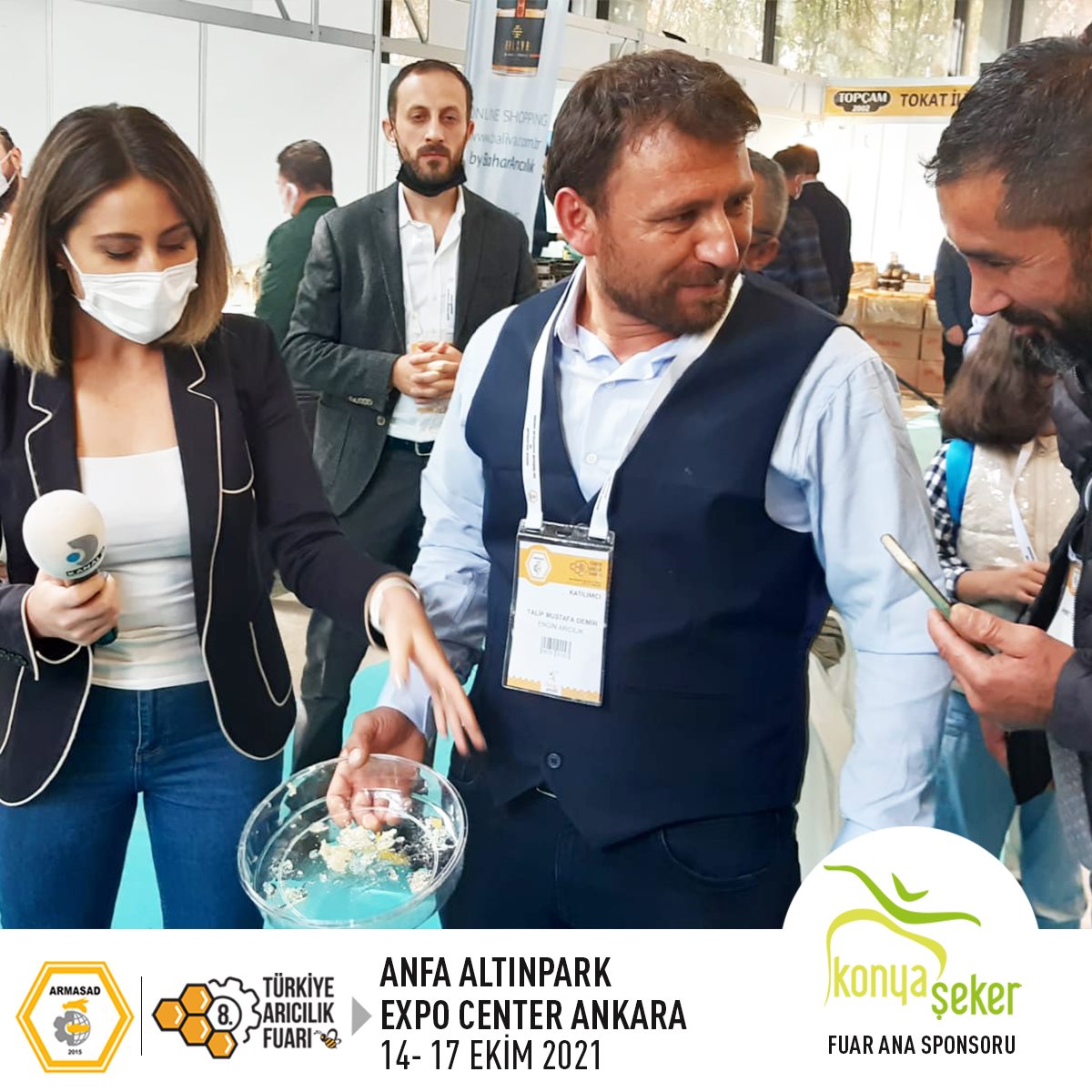 Armasad 8.Türkiye Arıcılık Fuarı 2021 ANKARA Altınpark fuar alanı, kanal d haber