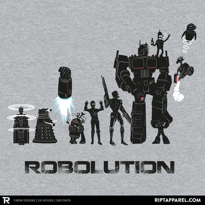 Today's T : 今日のロボットの進化 Tシャツ