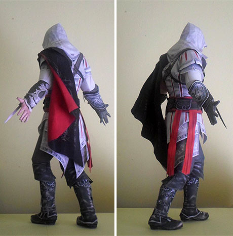 Assassin's Creed - Ezio Auditore da Firenze Paper Model | Paperized Crafts