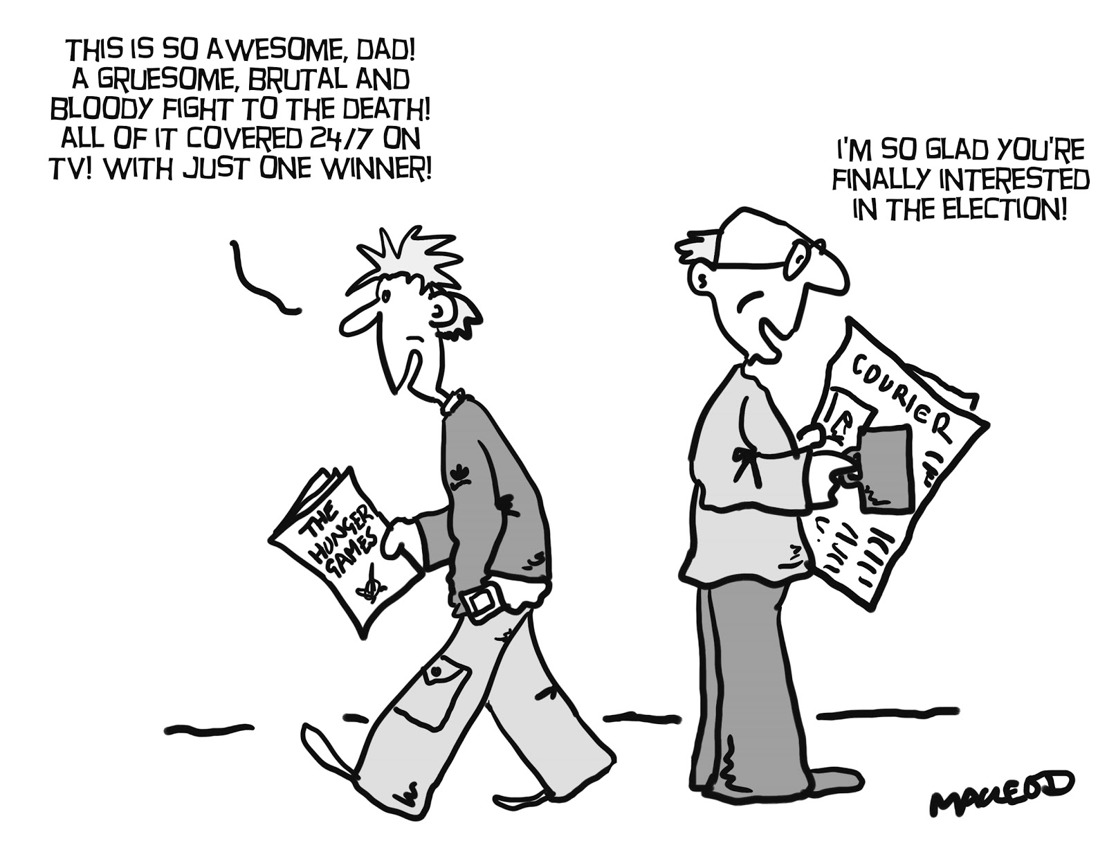 MacLeod Cartoons The Hunger Games