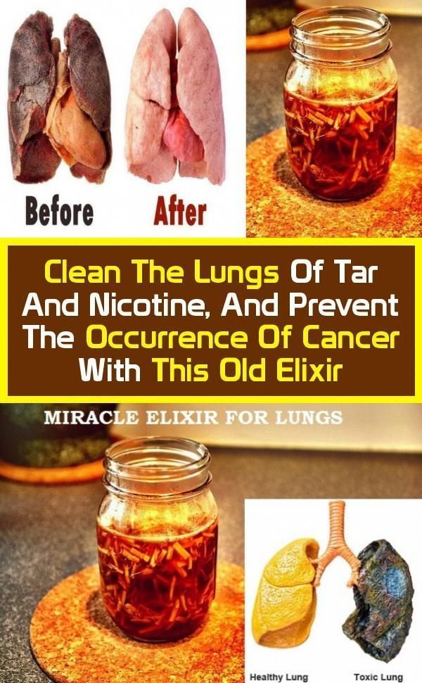 How To Clean Lungs From Tar