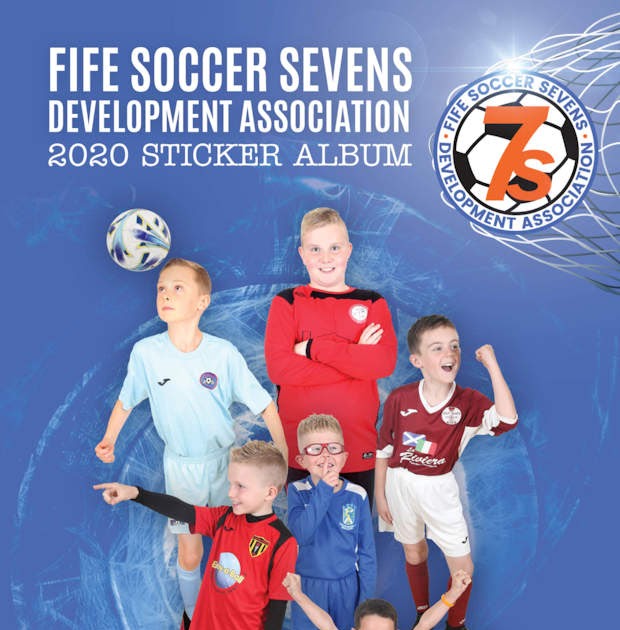 Football Cartophilic Info Exchange W&P Stickers Fife Soccer Sevens