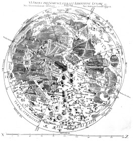 Riccioli's moon map was drawn in 1651