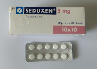 Thuốc an thần gây ngủ Seduxen 5mg