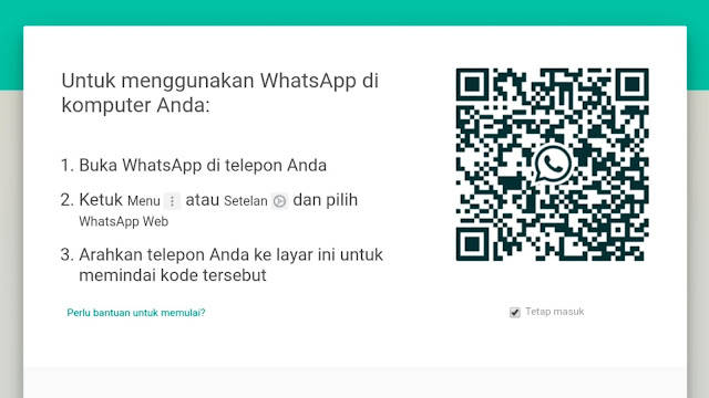 Cara Login dan Logout WhatsApp Web