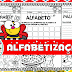 Atividades de alfabetização -sopa de letrinhas