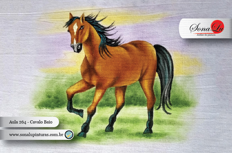 Aula 264 Cavalo Baio