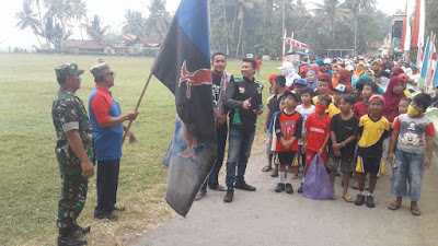 Peringati HUT RI Ke 73, Warga Tersidilor adakan Jalan Sehat
