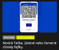 Modrá Tečka. Zelené nebo červené zůstaly fajfky. - AzaNoviny