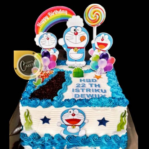 Gambar Kue Ulang Tahun Doraemon - Gambar Kehidupan