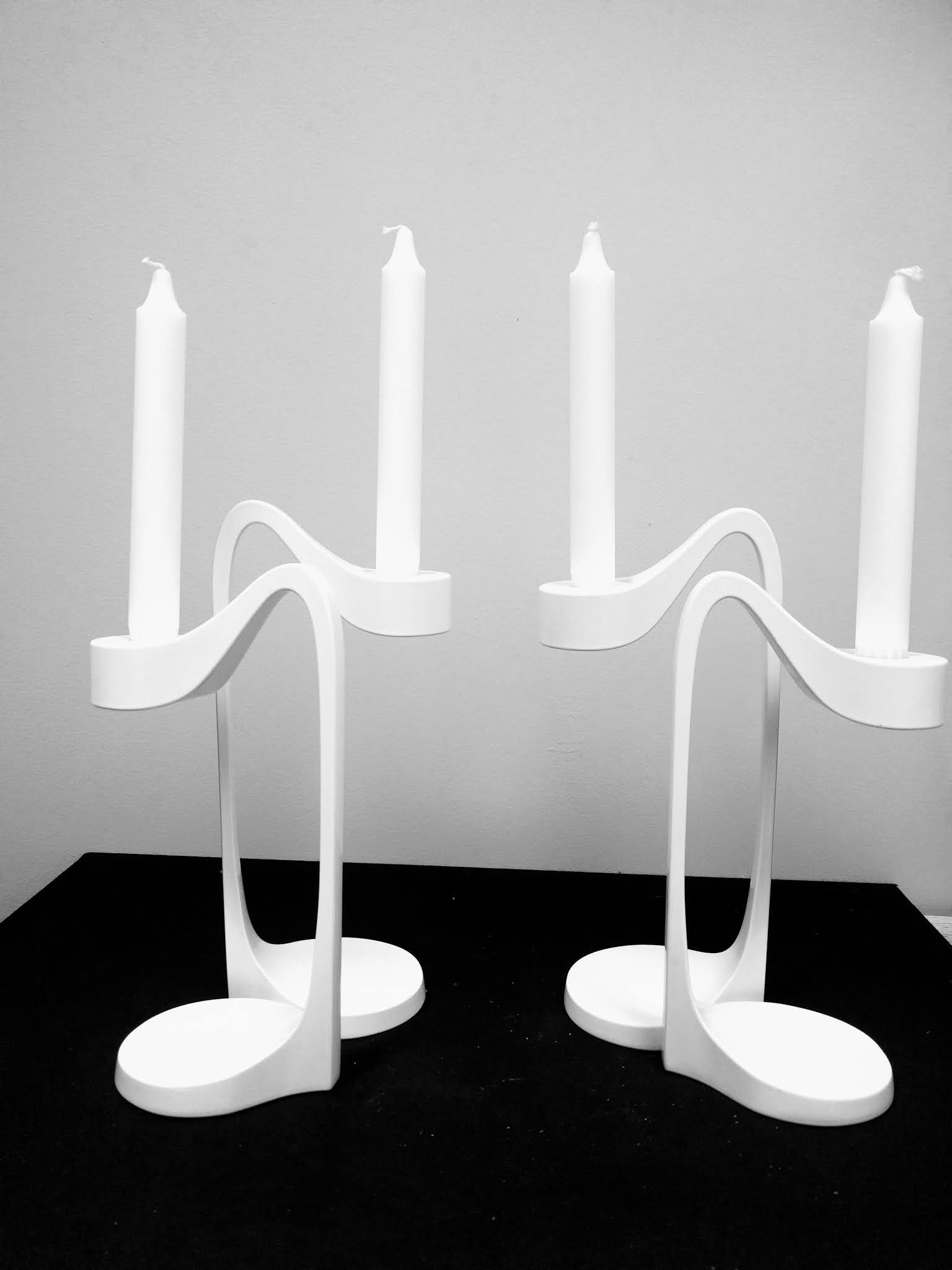 Skyscraper London Ikea Jatteviktig Candle Holders/Candelabra by Monika Mulder