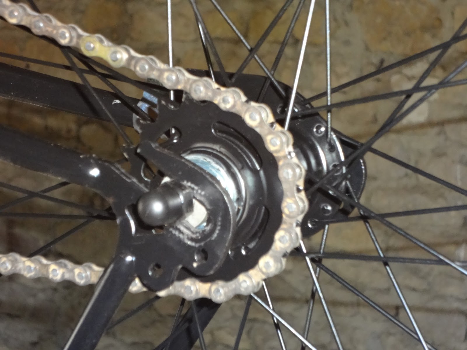 Roue de vélo 26 144 rayons 14G Chrome Roue de vélo Lowrider Roue de vélo Lowrider Chopper