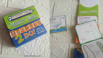 buku doodle 2 do ukuran pocket pack untuk belajar doodle