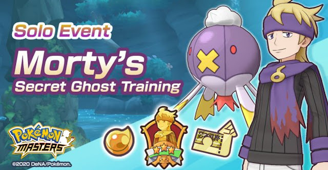 Pokémon Masters (Mobile) recebe o novo evento Morty?s Secret Ghost Training