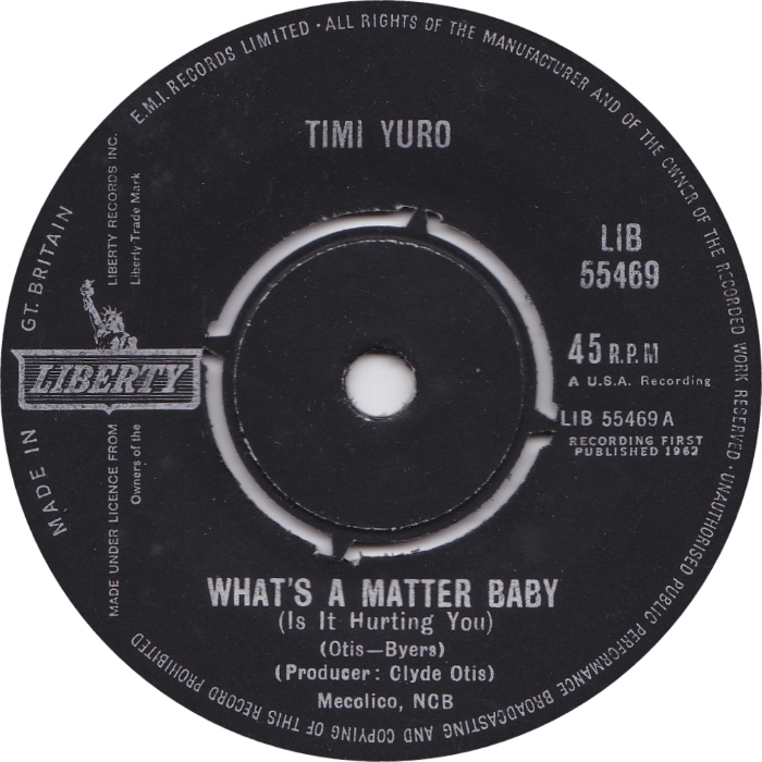 GETTINGmightyCROWDED TIMI YURO What's A Matter Baby