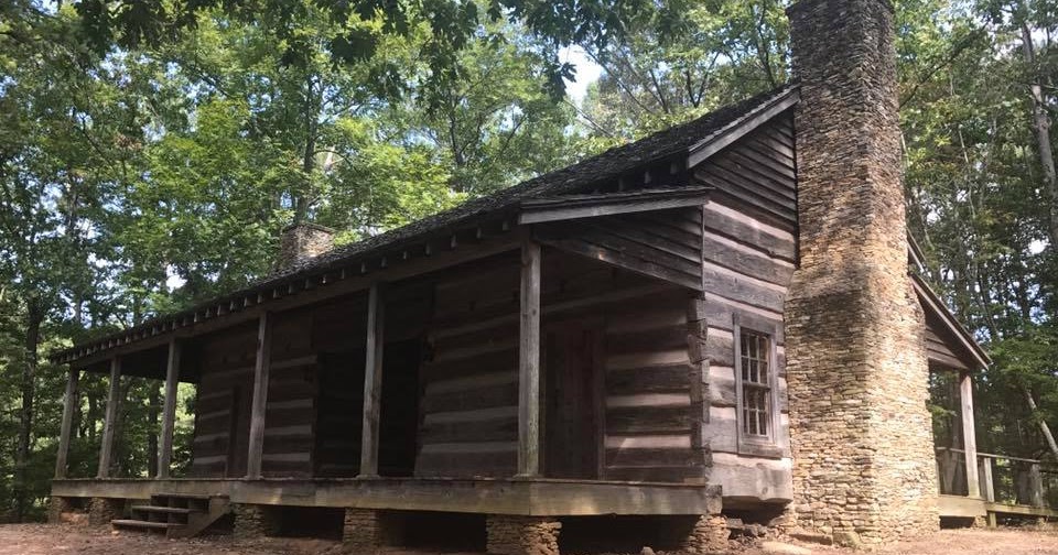 Vaughan Cabin (1869) in Red Top Mountain State Park