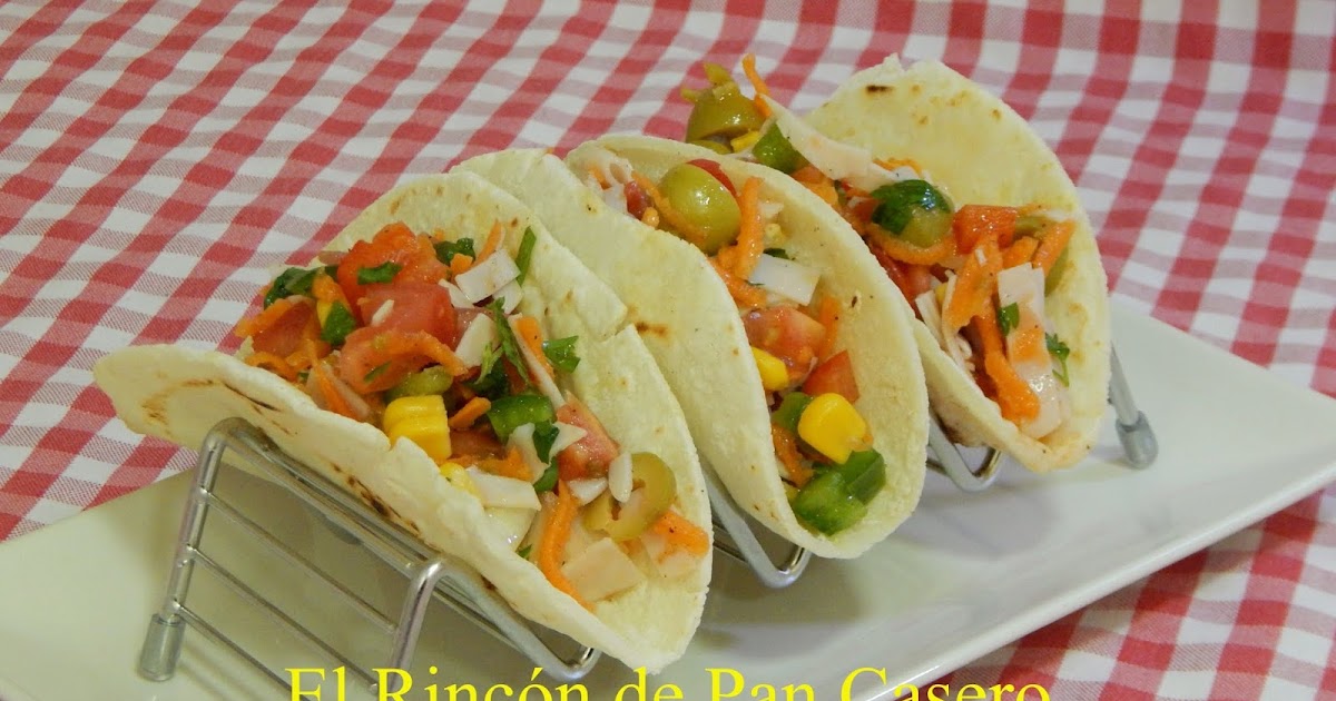 Cómo hacer tortillas de maíz para tacos caseros con un relleno muy