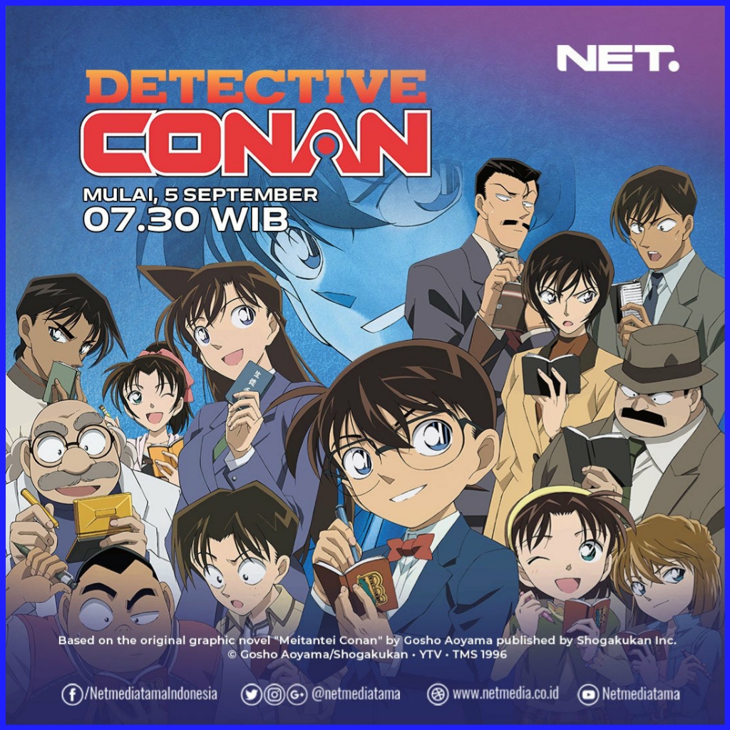 semangatin Detektif Conan Kembali Tayang di TV Indonesia