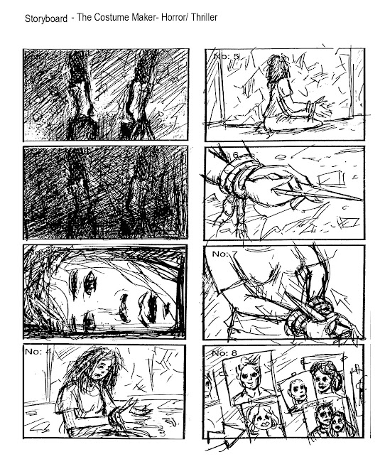 Storyboard Sequence "The Costume Maker"