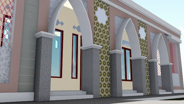 desain masjid klasik