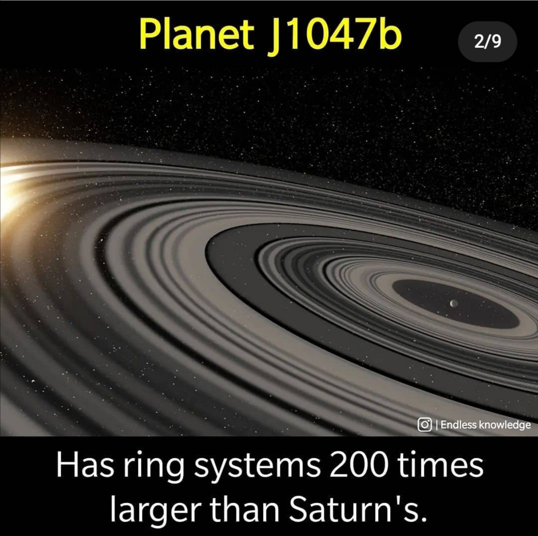 Планета 1swasp j1407 b.