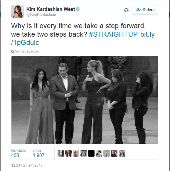 Kardashian critica WSJ por publicidad negacionista