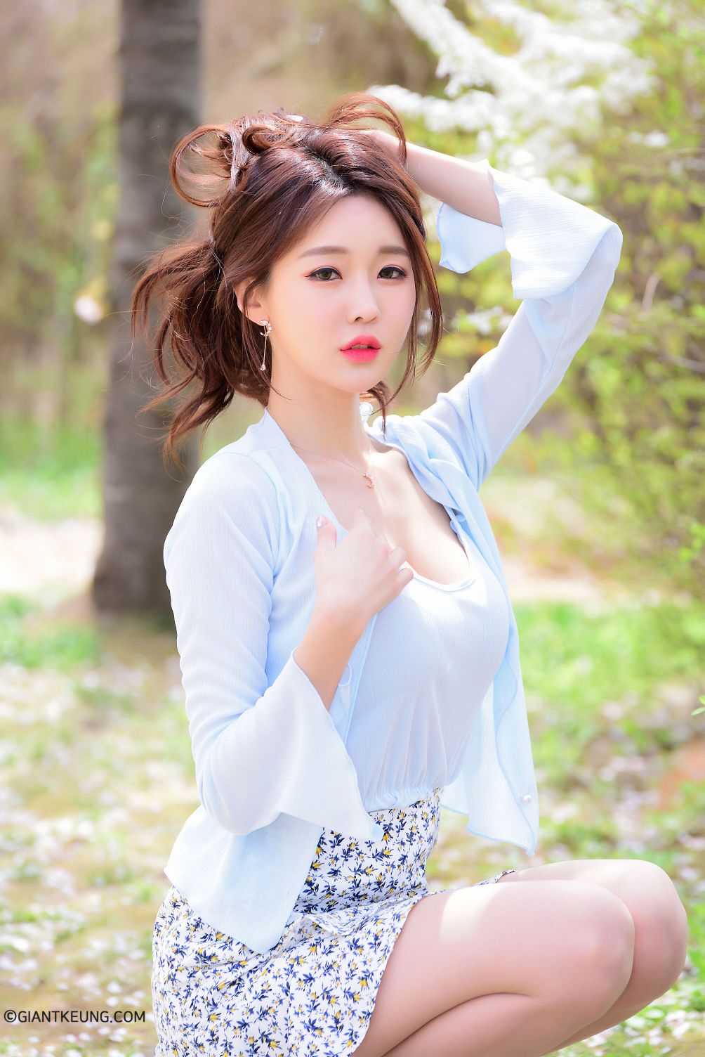 Jin Yu Ri (진유리) - Casual Outdoor 3 set Collection - 191231 #2