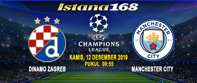 Prediksi Dinamo Zagreb vs Manchester City 12 Desember 2019