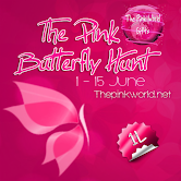 TCHUCA DESIGN IN THE PINK BUTTERFLY HUNT