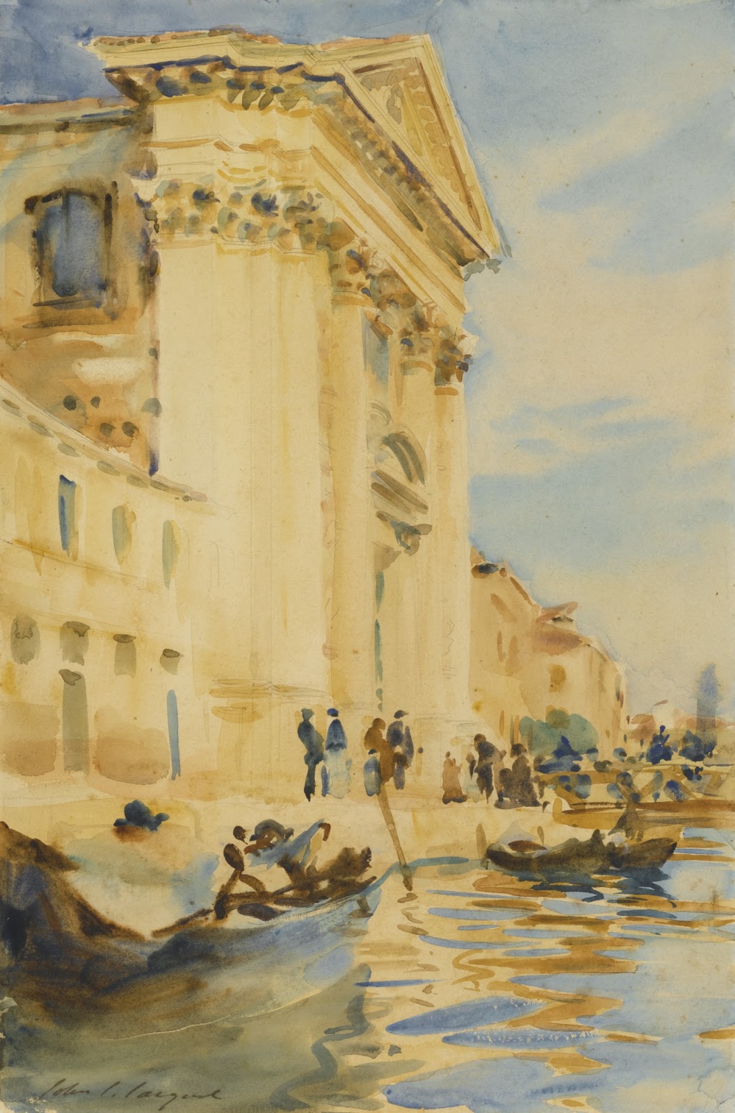 John Singer Sargent | Venice painting 