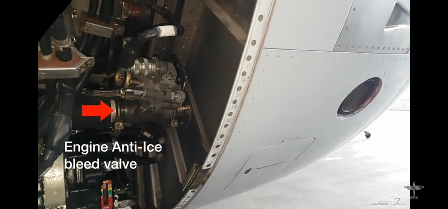 How aircrafts antiIce system works? And what makes b787 most