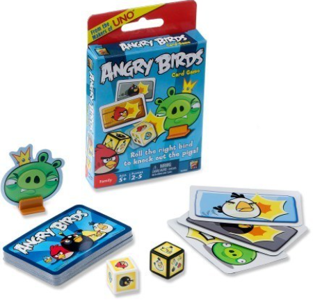 The Playful Otter: Angry Birds Holiday Edition Dice Card Game
