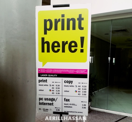 Buat Business Card Murah & Cepat di Q Print Station, KL Sentral, Kuala Lumpur