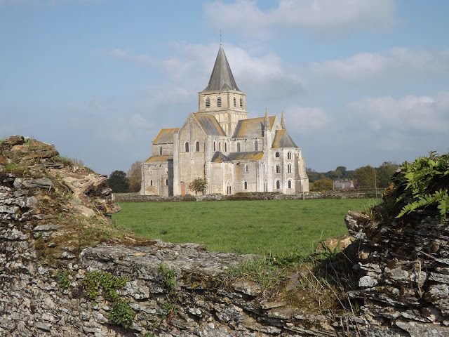 Cerisy la Foret in Normandy, France