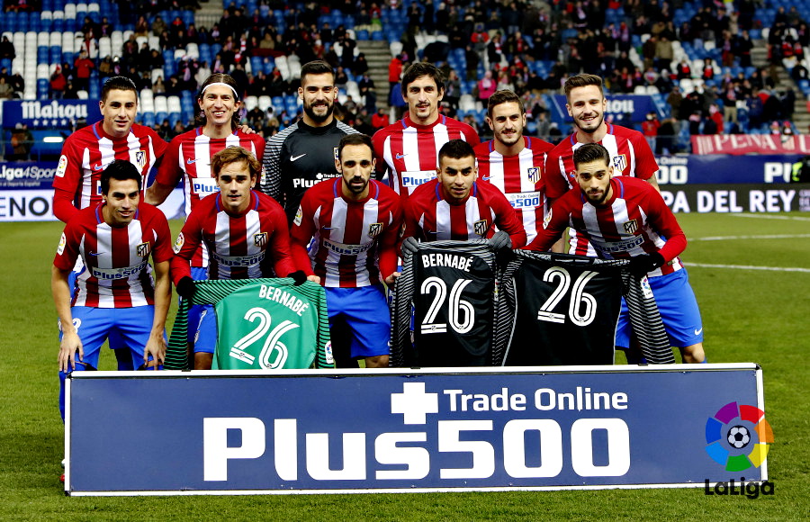 ATLÉTICO DE MADRID contra Eibar 19/01/2017