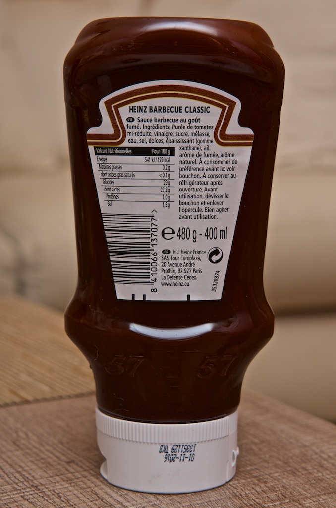 Sauce Barbecue Classic (480g) par Heinz