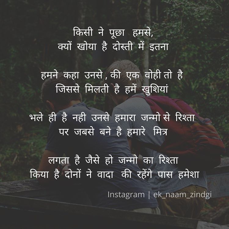 essay of friendship in hindi