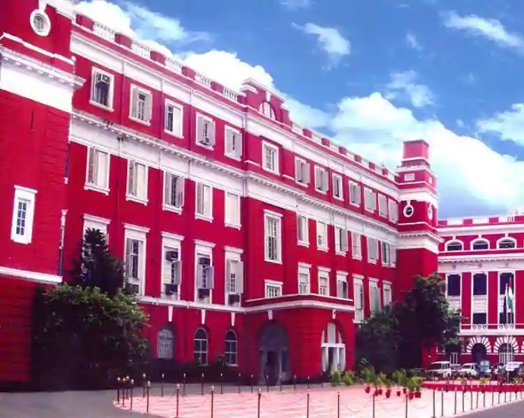 Colonial heritage building Lal Bazaar police station, Kolkata, WB