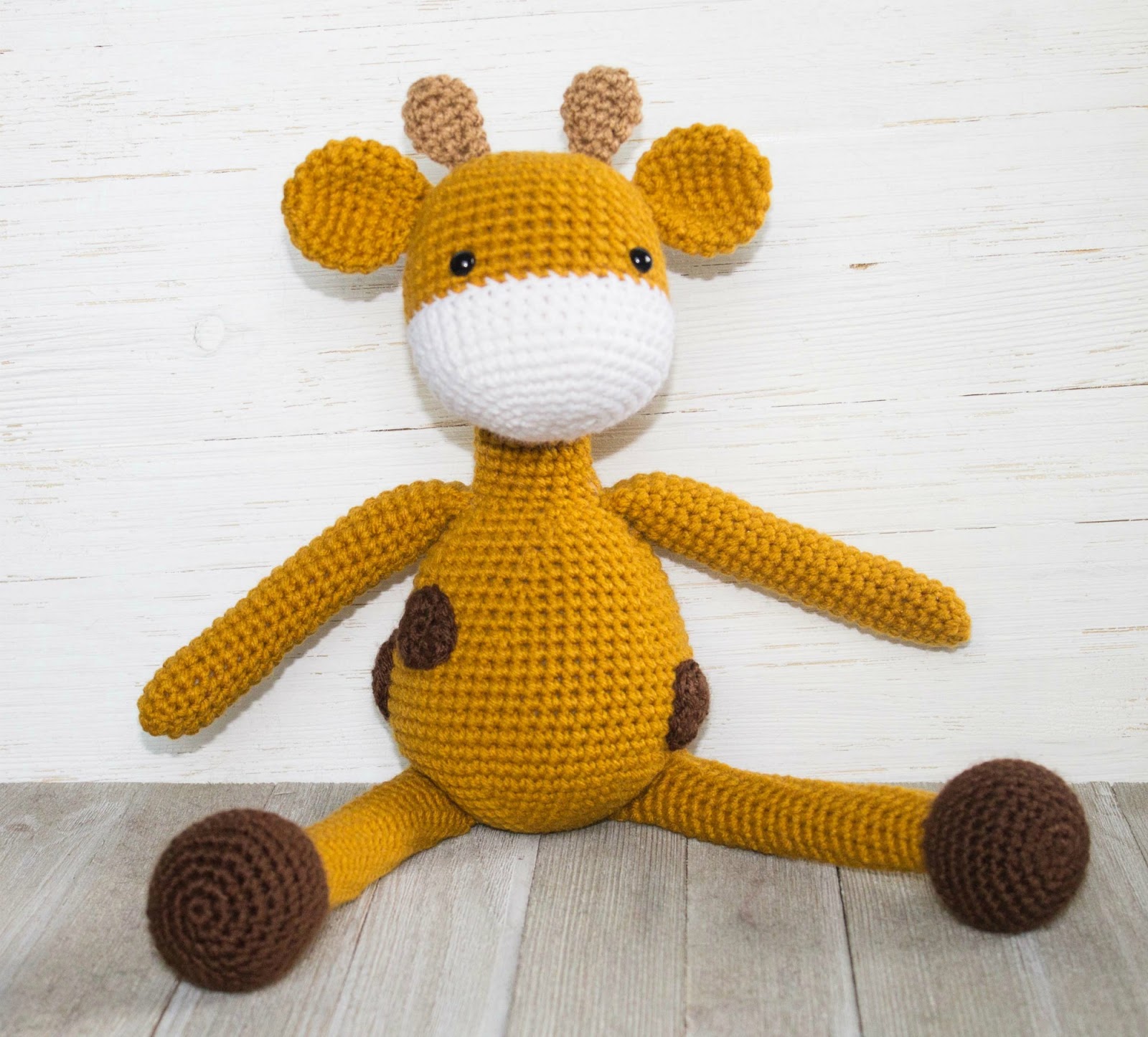 The Friendly Giraffe- A Free Amigurumi Crochet Pattern - giraffe-print-vector-art-icons-and-graphics-for-free-download