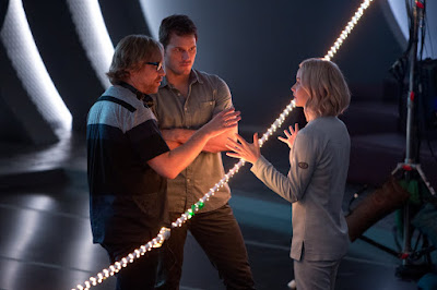 Passengers Image from the set featuring Chris Pratt, Jennifer Lawrence and Morten Tyldum (25)