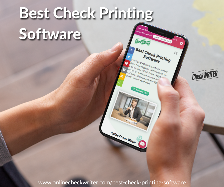 best free check printing software