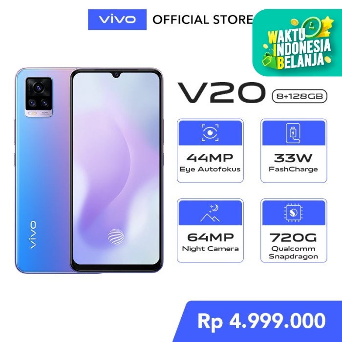 Vivo v20, Hp Terbaik 3 Kamera Belakang Vivo v20, Hp Terbaik 3 Kamera Belakang